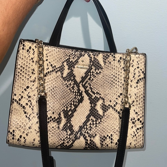 kate spade Handbags - Kate Spade Snakeskin Crossbody Bag